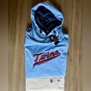 UNRL Light Blue Twins Hoodie